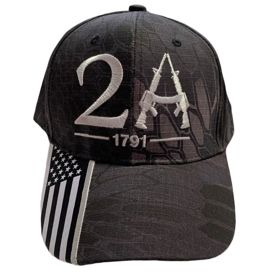 Camo Second Amendment Hat